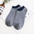 2019 Vente Chaude En Gros Absorber La Sueur Coton Femmes Convient Sports Tissu Doux Motif Du Visage Cheville Hommes Chaussettes